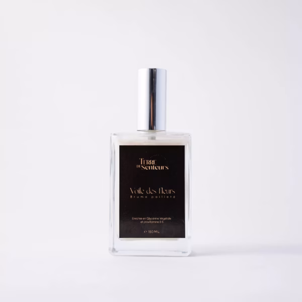 Brume Pailletée – Voile des Fleurs