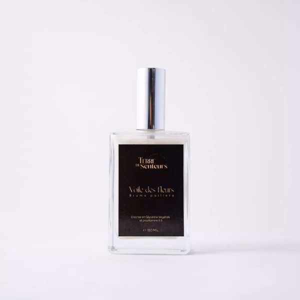 Brume Pailletée – Voile des Fleurs